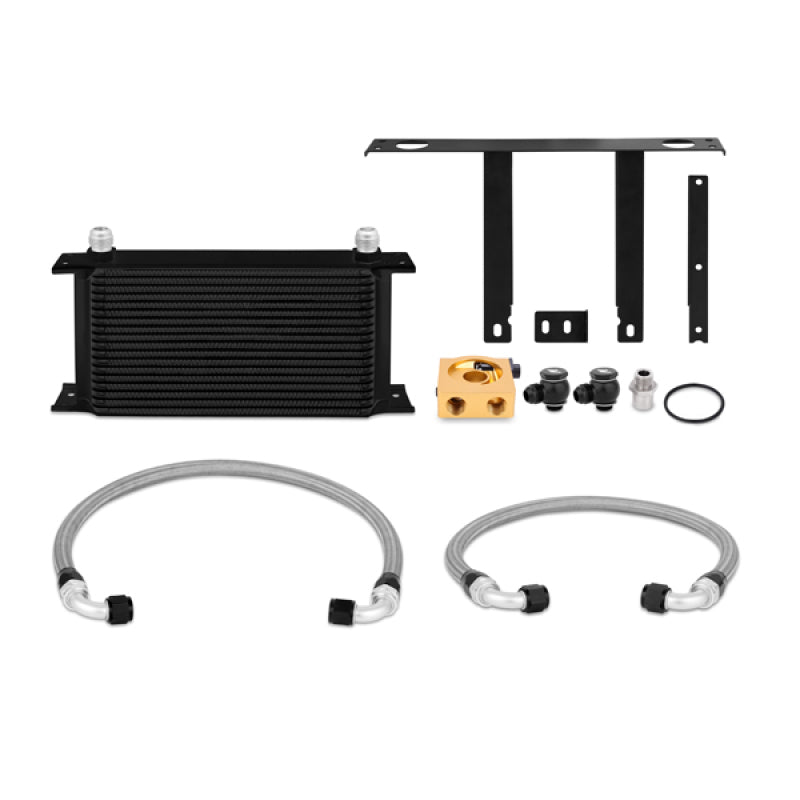 Mishimoto Thermostatic Oil Cooler Kit - Black 10-12 Hyundai Genesis Coupe 2.0T MMOC-GEN4-10TBK Photo - Primary