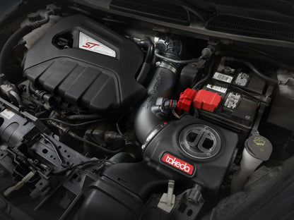 aFe POWER Momentum GT Pro Dry S Intake System 14-15 Ford Fiesta ST L4-1.6L (t) 56-70022D 56-70022D Photo - Mounted