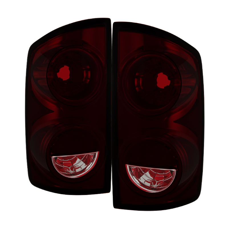 SPYDER Xtune Dodge Ram 1500 07-08 OEM Style Tail Lights -Red Smoked ALT-JH-DR07-OE-RSM 9034039 9034039 Photo - Primary