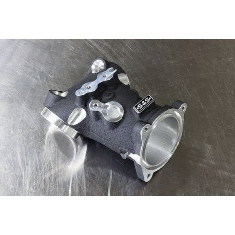 S&S Cycle M8 Models Premium 55mm CNC Ported Manifold - Black 160-0276 160-0276 User 1
