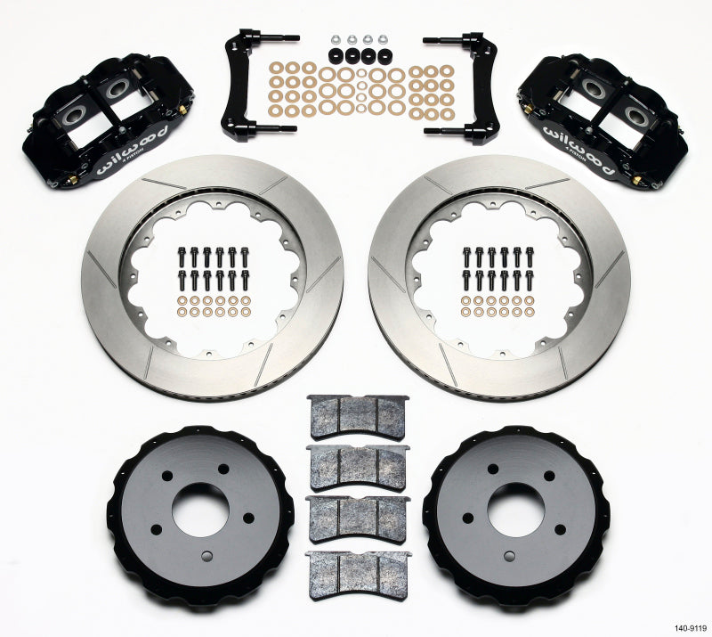 Wilwood Narrow Superlite 4R Rear Kit 14.00in 97-04 Corvette C5/Z06 05-13 C6 140-9119 140-9119 Photo - Primary