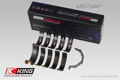 King Engine Bearings King Ford Mustang 302 Coyote (Size .25) Performance Main Bearing Set MB5734XP0.25 MB5734XP0.25 User 1