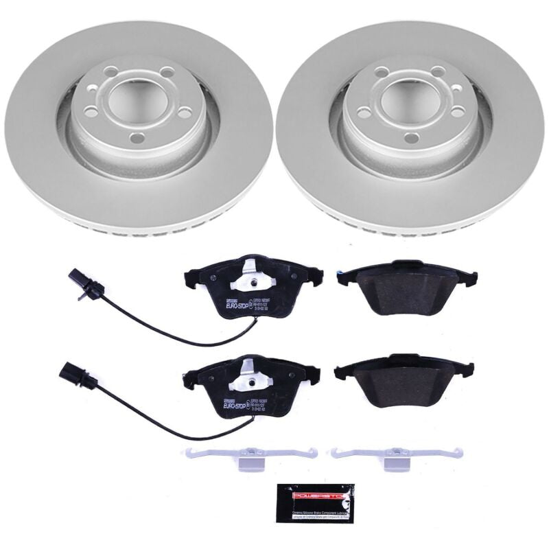 PowerStop Power Stop 05-11 Audi A6 Front Euro-Stop Brake Kit ESK2993 ESK2993 Photo - Primary