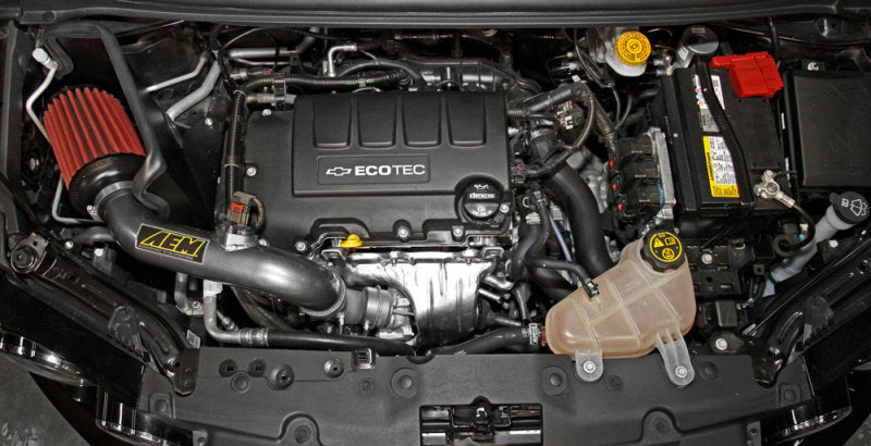 AEM Induction AEM 12-16 Chevrolet Sonic 1.4L L4 Gunmetal Gray Cold Air Intake 21-788C 21-788C Photo - Mounted