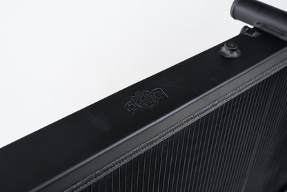 CSF 93-98 Toyota MK4 Supra Radiator - Black Finish 2882B 2882B Photo - Close Up