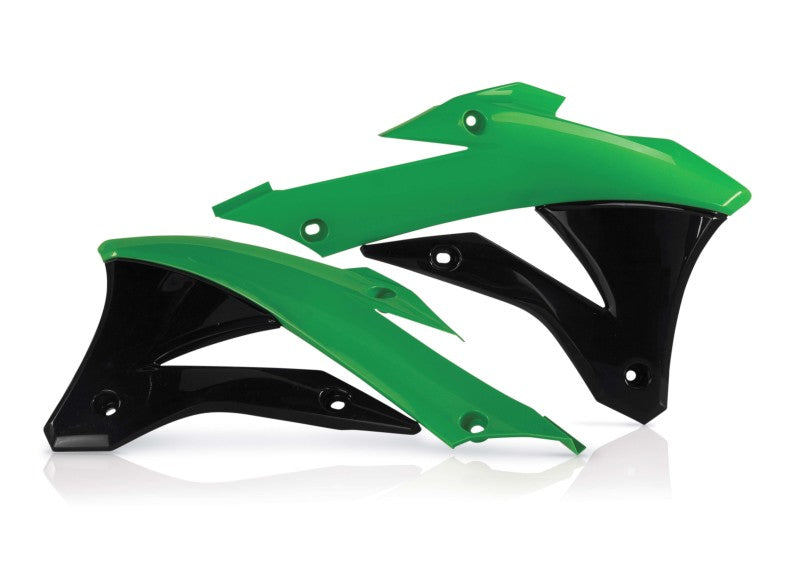 Acerbis 14-21 Kawasaki KX85/100 Radiator Shroud - Black 2374071089 2374071089 Photo - Primary