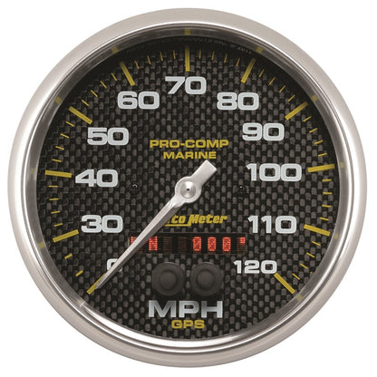 AutoMeter Marine Carbon Fiber 5in 120mph GPS Speedometer 200646-40 200646-40 User 1