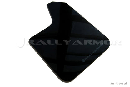 Rally Armor Universal UR Black Mud Flap w/ Metallic Black Logo MF12-UR-BLK-MBK MF12-UR-BLK-MBK User 2