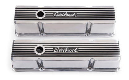 Edelbrock Valve Cover, Elite II Series, Chevrolet, 1959-1986 262-400 CID V8 4263 Photo - Primary