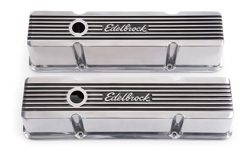 Edelbrock Valve Cover, Elite II Series, Chevrolet, 1959-1986 262-400 CID V8 4263 Photo - Primary