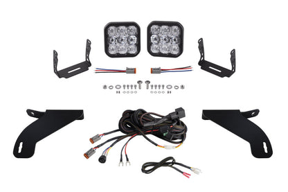 Diode Dynamics 21-22 Ford F-150 SS5 Bumper LED Pod Light Kit Sport - White Driving DD7328 DD7328 Photo - Primary
