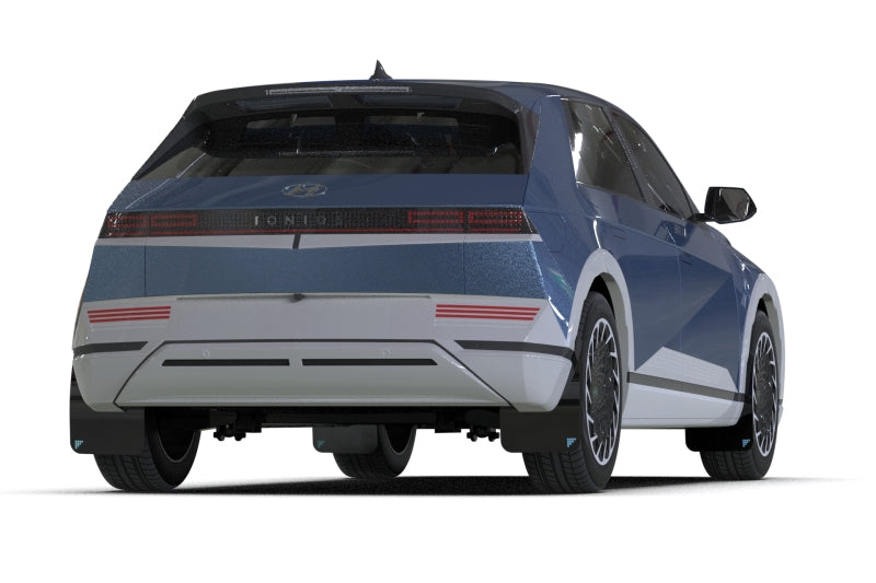 Rally Armor 22-24 Hyundai Ioniq 5 Black UR Mud Flap Silver Battery Logo MF87-BAT-BLK-SIL MF87-BAT-BLK-SIL User 1