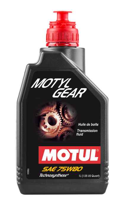 Motul 1L Transmission MOTYLGEAR 75W80 - Technosynthese - API GL-5 / MIL-L-2105D 105782 105782 Photo - Primary