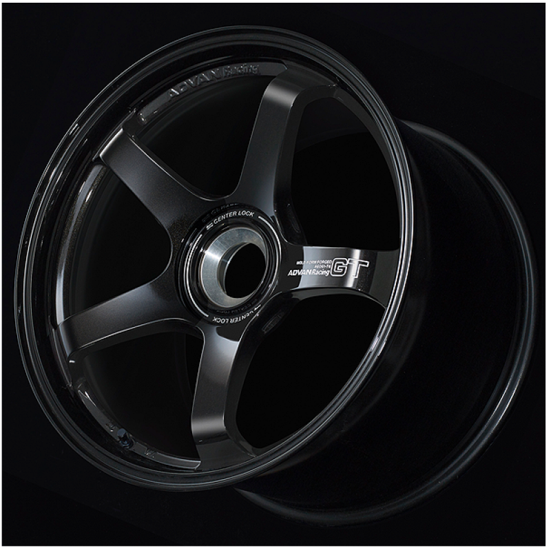 Advan GT Beyond 18x12 +25 5x114.3 Racing Titanium Black Wheel YAQB8O25ETB YAQB8O25ETB Photo - Primary