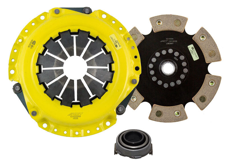 ACT HD Clutch Kit 6 Puck Solid Honda Civic DX L4 06-07 HC9-HDR6 Photo - Primary