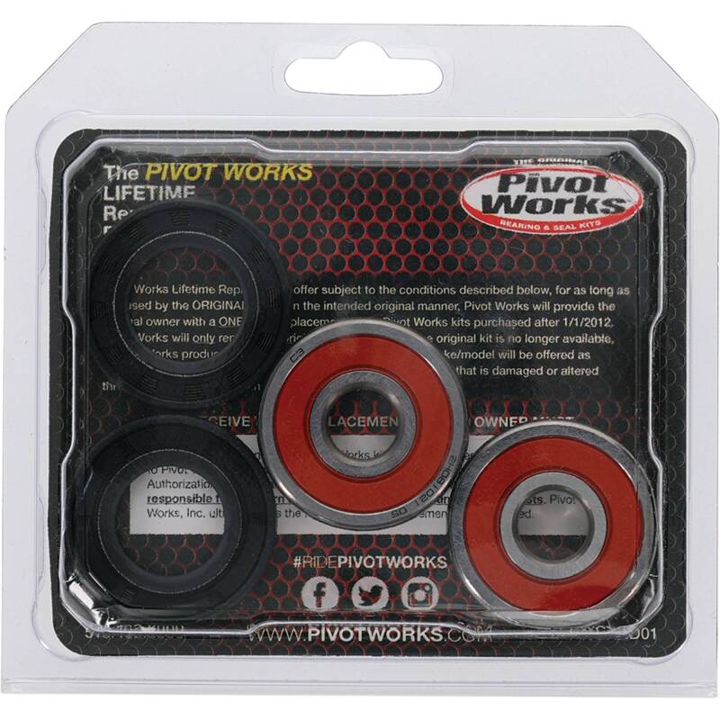 Pivot Works Yamaha Wheel Bearing Kit Premium Bearings 25-1296-P 25-1296-P Photo - Primary