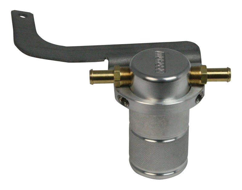 Moroso 95-99 BMW M3 Air/Oil Separator Catch Can - Small Body - Billet Aluminum 85648 85648 Photo - Primary