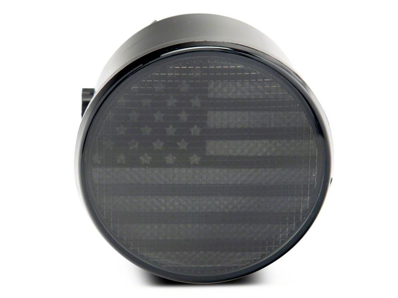 Raxiom Axial Series Turn Signal Lights Old Glory 07-18 Jeep Wrangler JK J165072 J165072 Photo - Close Up