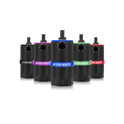 Mishimoto Purple Baffled Oil Catch Can MMBCC-UNI-PR Photo - Primary