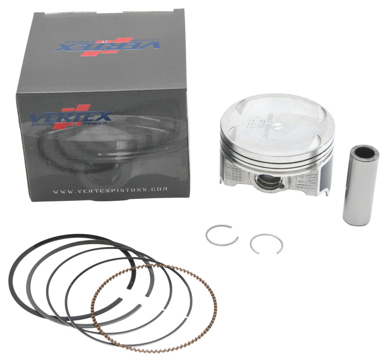 Vertex Pistons Vertex Piston 04-09 Kawasaki KFX 700 V-Force 700cc Cast Replica Piston Kit 24488 24488 Photo - Primary
