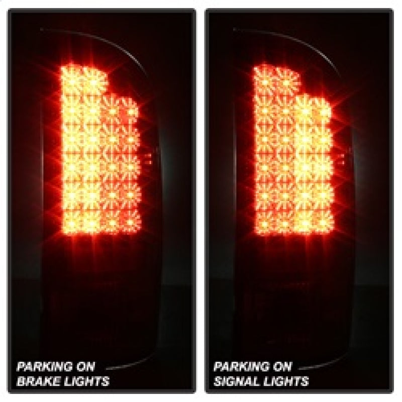 Spyder Dodge Ram 02-06 1500/Ram 2500/3500 03-06 LED Style Tail Lights Smoke ALT-YD-DRAM02-LED-SM 5002594 5002594 Photo - Unmounted