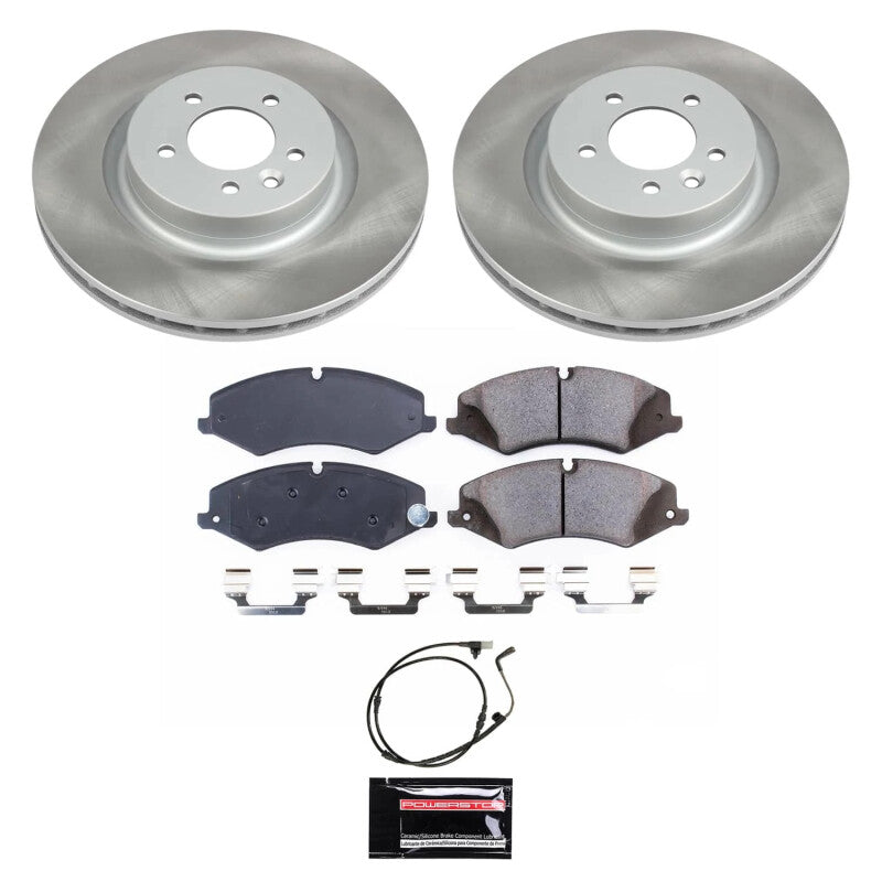 PowerStop Power Stop 10-13 Land Rover Range Rover Sport Front Semi-Coated Rotor Kit SC6228 SC6228 Photo - Primary