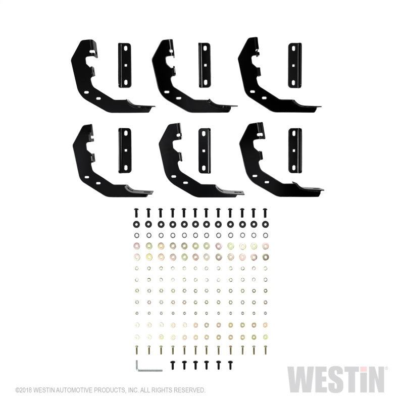 Westin PRO TRAXX 6 Oval Nerf Step Bars 21-64080 Photo - Unmounted