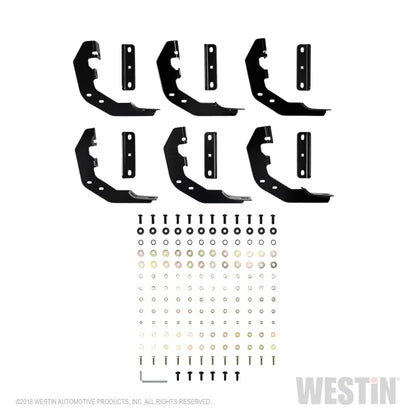 Westin PRO TRAXX 6 Oval Nerf Step Bars 21-64080 Photo - Unmounted