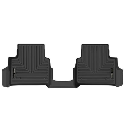 Husky Liners 2021 Jeep Grand Cherokee L 2nd Row Bucket Seats X-act Contour Rear Floor liner (Black) 51781 51781 Photo - Primary