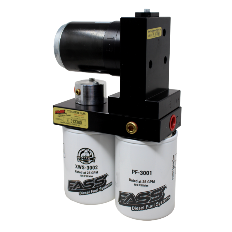 FASS Fuel Systems FASS Universal 100gph/16-18psi Titanium Signature Series Fuel Air Separation System TS 100G TS100G TS100G User 1