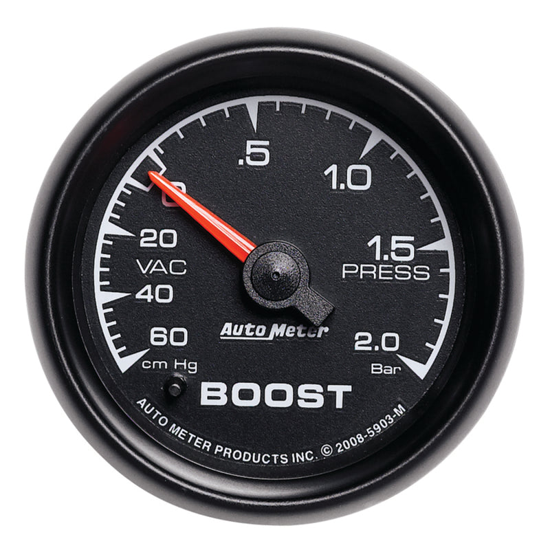 Autometer Gauge, Vac/Boost, 2 1/16", 30Inhg-30Psi, Mechanical, Es 5903 User 1