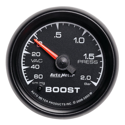 Autometer Gauge, Vac/Boost, 2 1/16", 30Inhg-30Psi, Mechanical, Es 5903 User 1