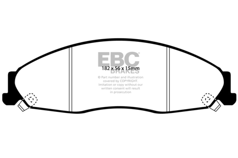 EBC Disc Brake Pad Set DP31645C Photo - Primary