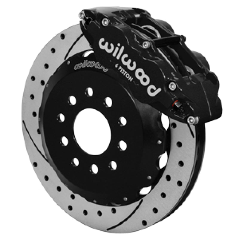 Wilwood 63-87 C10/C15 Superlite 6p FNSL6R Brake Kit Drill/Slot DSE Spindle 13.06 Rotor - Black 140-16781-D 140-16781-D User 1