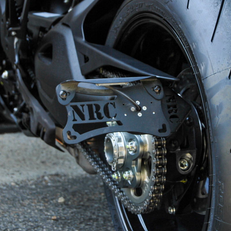 New Rage Cycles NEW Side Mount Exterior Styling License Plate Relocation main image