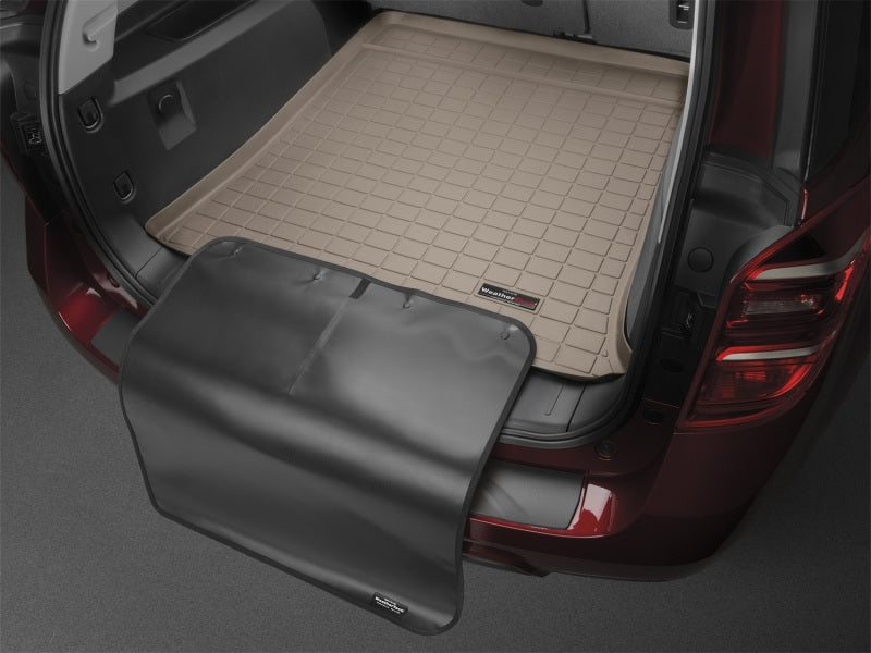 WeatherTech 22-23 Acura MDX Cargo With Bumper Protector - Tan 411437SK 411437SK Photo - Primary