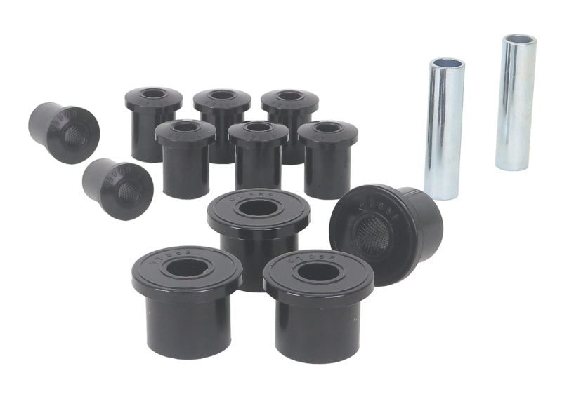 Whiteline 1981-1985 Jeep Scrambler Rear Leaf Spring & Shackle Bushings W73829 W73829 Photo - out of package