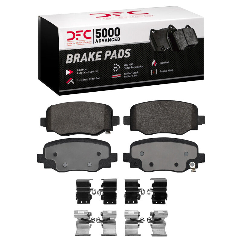 DFC DFC 5000 Advanced Low Met Brake Pads Brakes, Rotors & Pads Brake Pads - OE main image