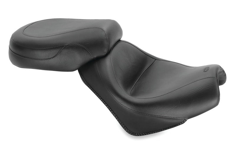 Mustang Motorcycle Mustang 02-08 Honda VTX1800 Retro, S & T Honda Wide Touring 2PC Seat - Black 75921 75921 Photo - Primary