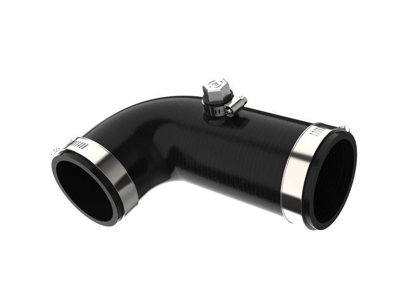 aFe BladeRunner Intercooler Hot & Cold Side Tubes Combo 20-21 GM Trucks 3.0L (td) - Black 46-20454-B 46-20454-B Photo - Unmounted