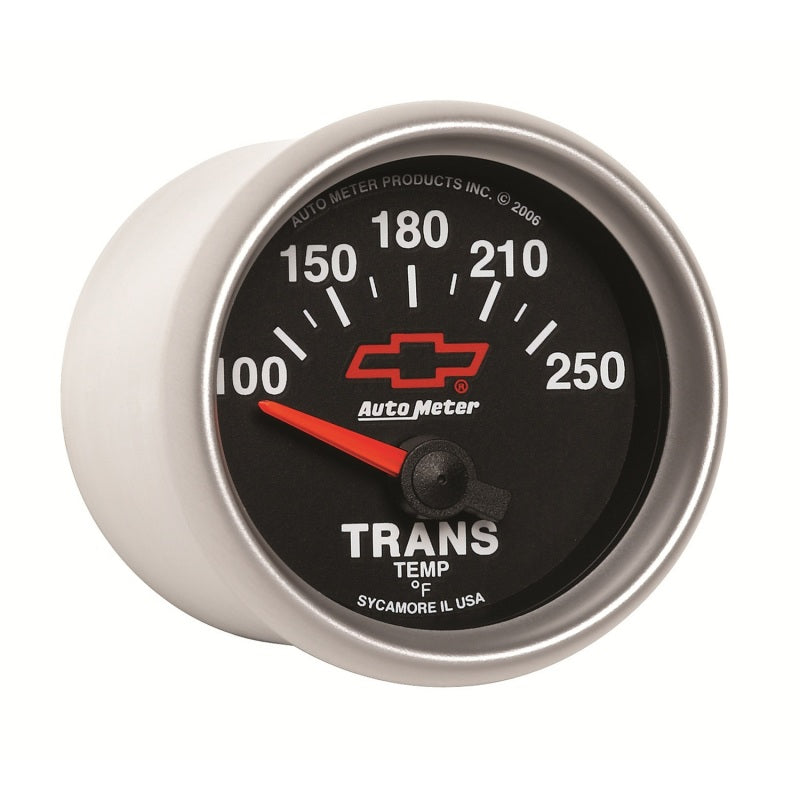 Autometer Gauge TransT 2" 100-250 Deg. F Elec Gm Bowtie Black 3649-00406 User 4