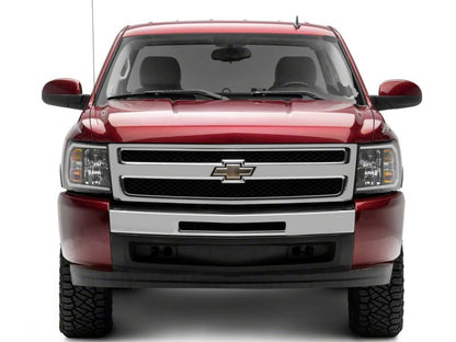 Raxiom 07-13 Chevrolet Silverado 1500 Axial Series Headlights w/ LED Bar- Blk Housing (Clear Lens) S138003 S138003 Photo - Close Up