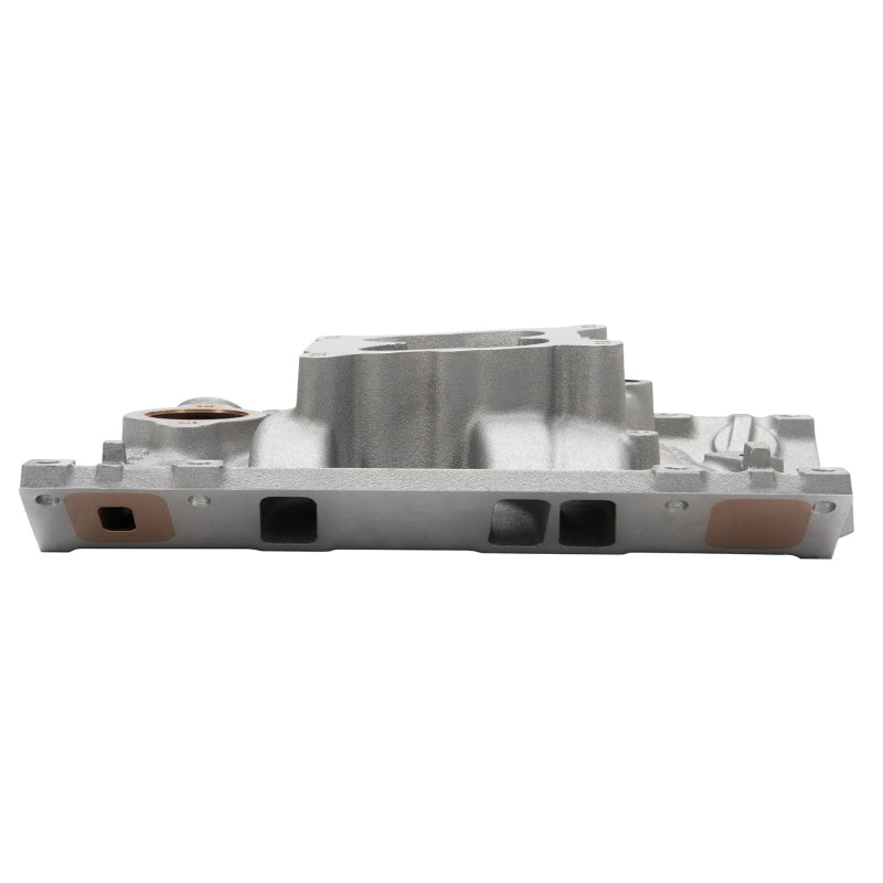 Edelbrock Manifold Marine Chevy V6 Vortec 1996-Pres W/Brass 2519 Photo - out of package
