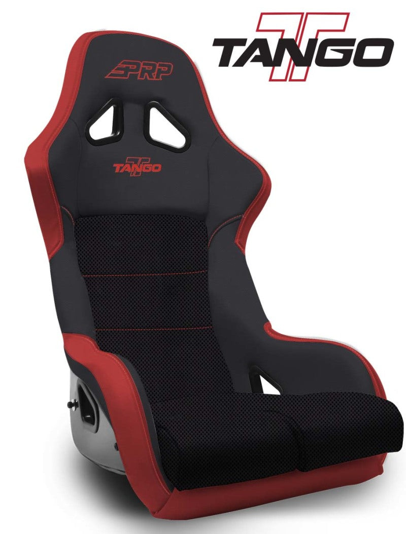 PRP Seats PRP Tango Composite Seat- Black/Red A4301-204 A4301-204 Photo - Primary