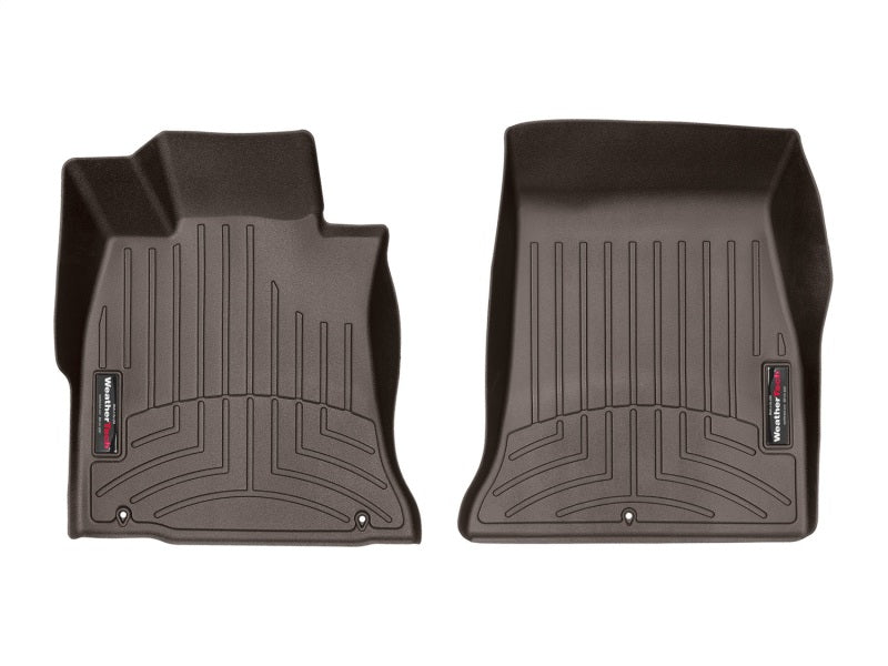 WeatherTech WT FloorLiner - Front - Cocoa Floor Mats Floor Mats - Rubber main image