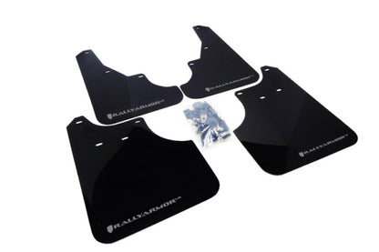 Rally Armor 09-13 Forester UR Mud Flap Silver Logo MF11-UR-BLK/SIL Photo - Primary