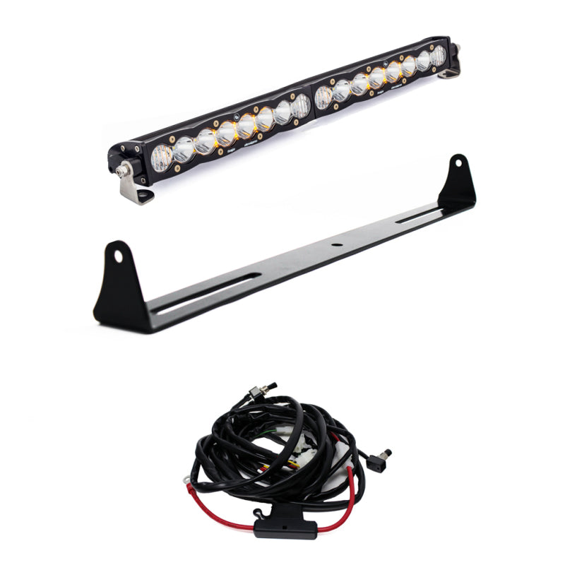 Baja Designs 07-13 Silverado 20in Bumper Mount Kit 20 inch 447515 User 1