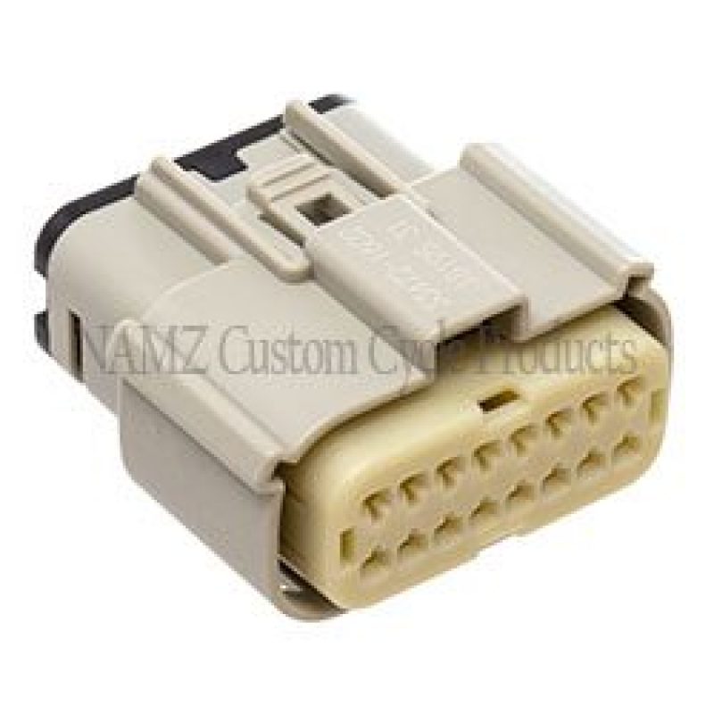 NAMZ Molex 16-Position Female Connector - Gray NM-33472-1602