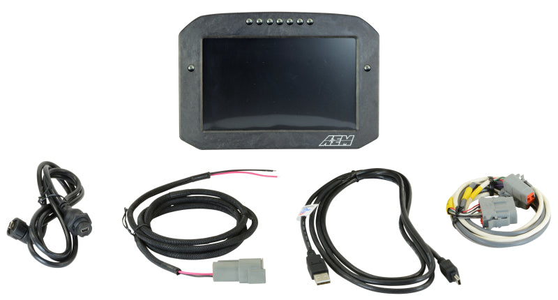 AEM Electronics Flat Panel Display Kit, CD-7L Carbon 30-5701F Photo - Primary