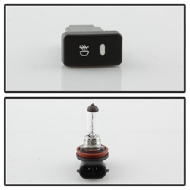 Spyder Acura RSX 05-07 OEM Fog Lights w/Switch- Clear FL-AR06-C 5020666 5020666 Photo - Unmounted